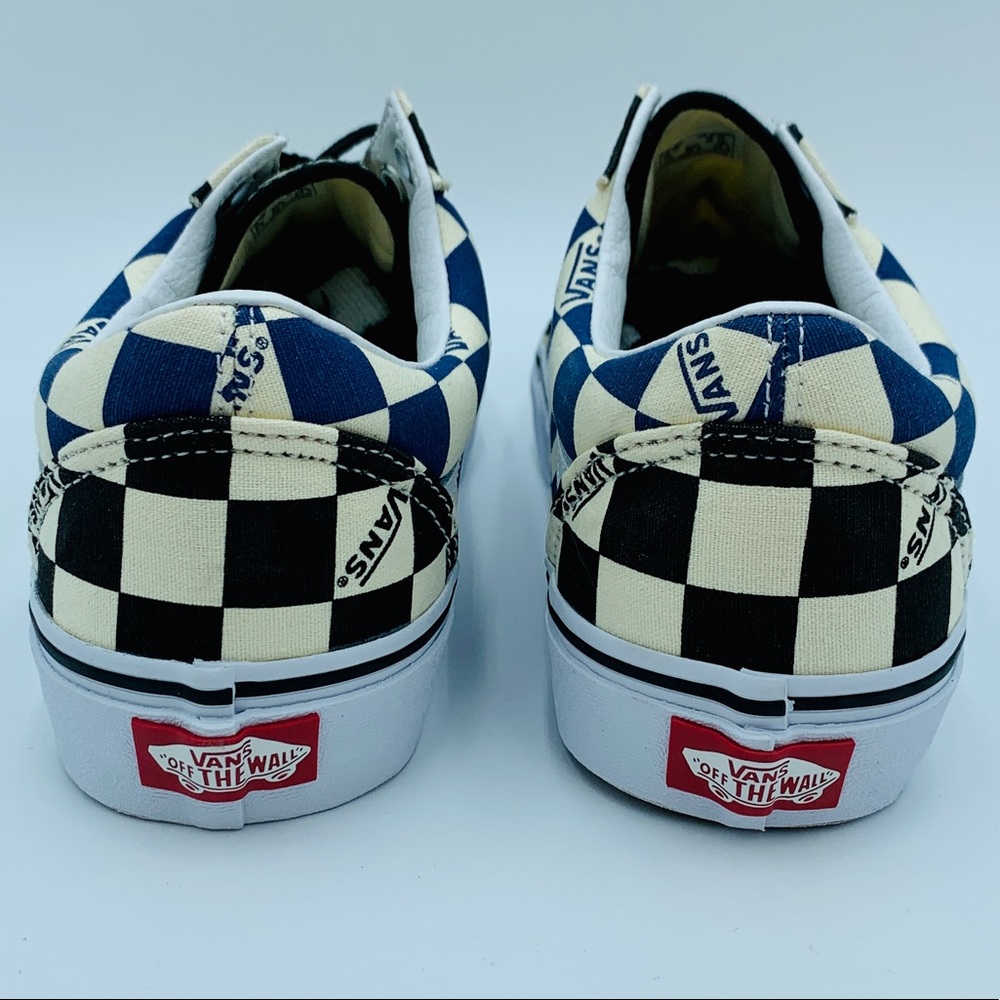 VANS OLD SKOOL Big Check (Navy-Black) - Picture 6 of 8